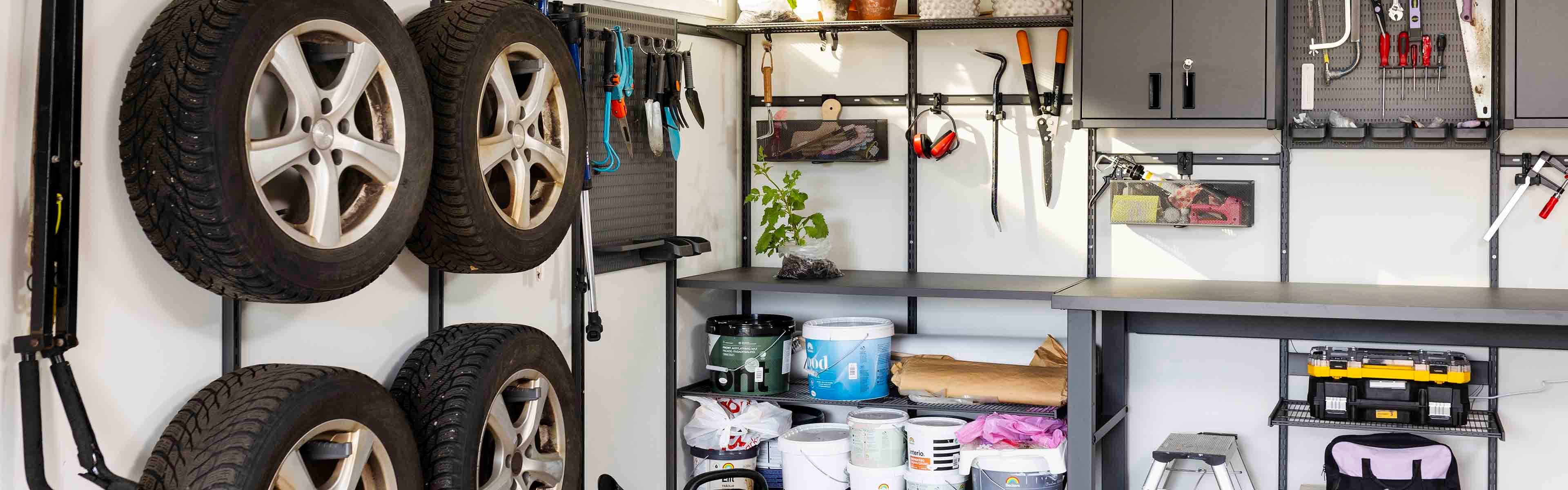 Garage+ fra Elfa – fleksibel oppbevaring, uansett hobby