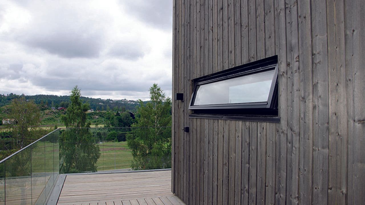 siden av et hus