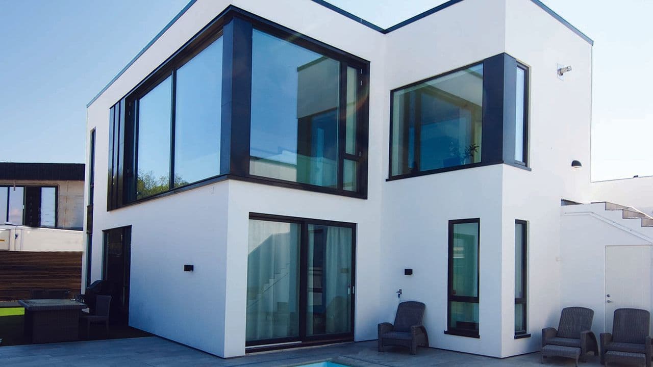 stort hus
