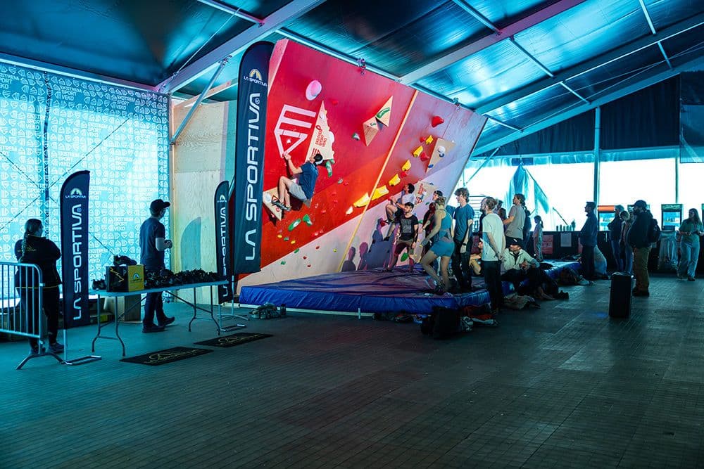 ekstremsportveko buldrevegg fra Plankefondet