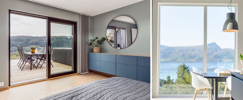 PVC-vinduer i moderne boliger.