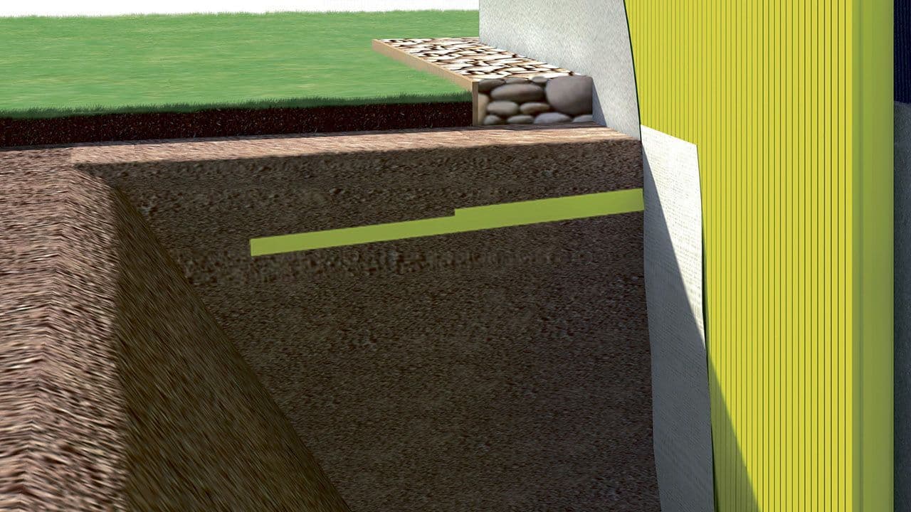 drenering illustrasjon